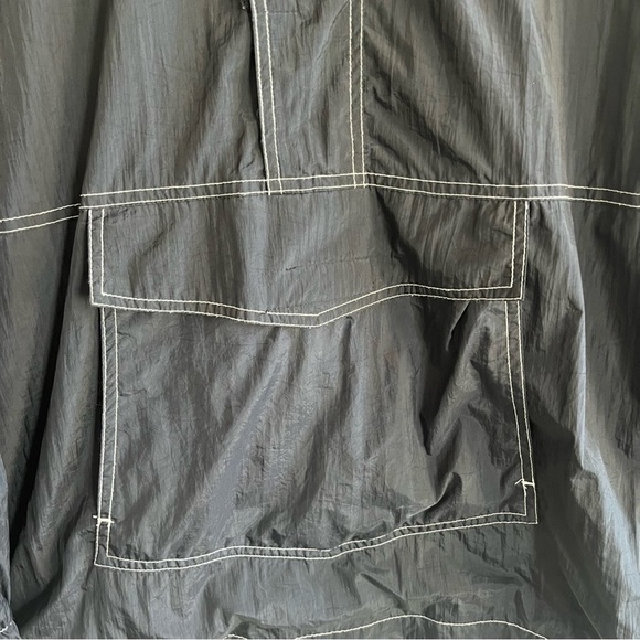 Vintage 1990s Northern Spirit by Hudson Bay Company Black Wind Breaker - Picture 4 of 11